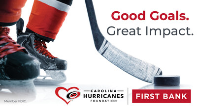 First Bank is a proud supporter of the Carolina Hurricanes Foundation.