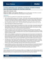 2025 Guidance and Strategic Update Press Release (CNW Group/AltaGas Ltd.)