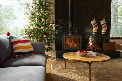 Canadian Tire unveils their limited-edition Hudson’s Bay Stripes holiday capsule, launching December 5, 2025. (CNW Group/Canadian Tire Corporation, Limited)