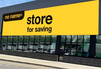 mock up of new no name store front (CNW Group/Loblaw Companies Limited - Public Relations)
