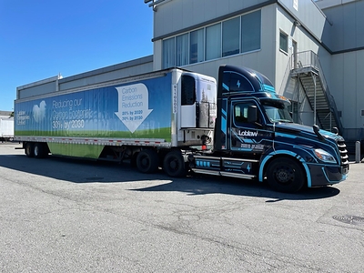 Loblaw trials electric truck (CNW Group/Loblaw Companies Limited)