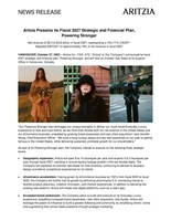 (CNW Group/Aritzia Inc.)