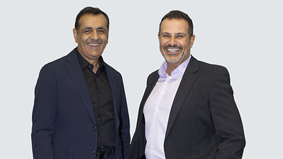 Ronnie Vasishta, SVP-Telecom (NVIDIA) and Hesham Fahmy, CIO (TELUS) (CNW Group/TELUS Communications Inc.)