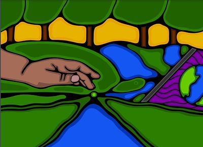 Titled “Honour by Design” By Kenneth Letander (CNW Group/TELUS Communications Inc.)