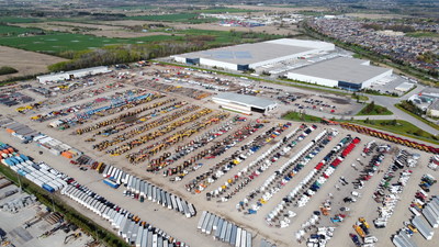 Ritchie Bros. conducts back-to-back record-breaking auctions in Toronto, ON. The latest, a CA$53+ million auction on May 11 - 13 that attracted 9,200+ online bidders from 67 countries. (CNW Group/Ritchie Bros.)
