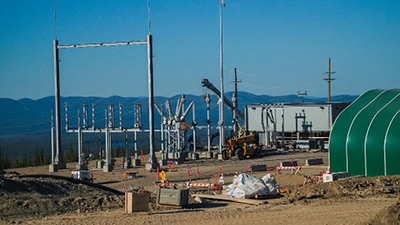 25 kV Electrical substation (CNW Group/Artemis Gold Inc.)