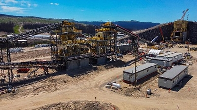 Secondary & tertiary crushers and conveyors (CNW Group/Artemis Gold Inc.)