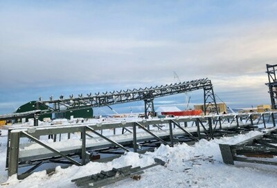 Conveyor Assembly - January 2024 (CNW Group/Artemis Gold Inc.)