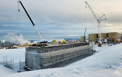 Exterior Reclaim Tunnel - January 2024 (CNW Group/Artemis Gold Inc.)