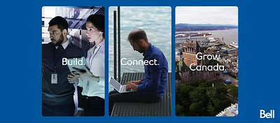 Build. Connect. Grow Canada. (CNW Group/Bell Canada (MTL))