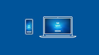 The Bell Business Wi-Fi App is available now for small business owners in Ontario and Québec with Bell pure fibre Internet (CNW Group/Bell Canada)