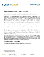 LUNDIN GOLD REPORTS SECOND QUARTER 2025 RESULTS (CNW Group/Lundin Gold Inc.)