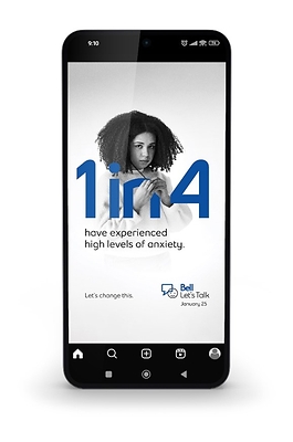 Bell Let’s Talk starts the new year by committing an additional $10 million for mental health programs ahead of Bell Let’s Talk Day and invites everyone to join Canada’s national day for mental health on January 25 (CNW Group/Bell Canada)