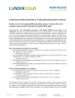 LUNDIN GOLD REPORTS DISCOVERY OF A NEW HIGH-GRADE ZONE AT FDN EAST (CNW Group/Lundin Gold Inc.)
