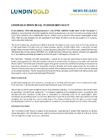 (CNW Group/Lundin Gold Inc.)
