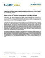 LUNDIN GOLD REPORTS THIRD QUARTER 2023 RESULTS AND ELECTS TO FULLY REPAY ITS SENIOR DEBT FACILITY (CNW Group/Lundin Gold Inc.)