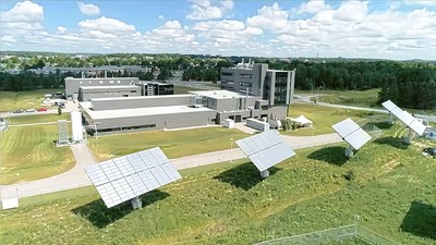Bell and Université de Sherbrooke worked on initiatives that include using solar energy to minimize generator use in remote locations (CNW Group/Bell Canada)