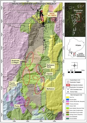 Figure 1: Near Mine Exploration Program (CNW Group/Lundin Gold Inc.)