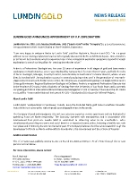 LUNDIN GOLD ANNOUNCES APPOINTMENT OF V.P. EXPLORATION (CNW Group/Lundin Gold Inc.)