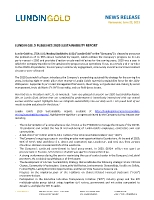 Lundin Gold Publishes 2020 Sustainability Report (CNW Group/Lundin Gold Inc.)