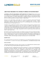 Lundin Gold Announces Drill Turning at Barbasco Exploration Target (CNW Group/Lundin Gold Inc.)
