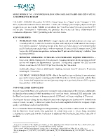 SURGE ENERGY INC. ANNOUNCES SALE OF NON-CORE ASSETS; REVISED 2025 CAPITAL AND OPERATING BUDGET (CNW Group/Surge Energy Inc.)