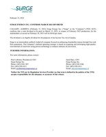 SURGE ENERGY INC. CONFIRMS MARCH 2023 DIVIDEND (CNW Group/Surge Energy Inc.)