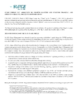 SURGE ENERGY INC. ANNOUNCES 2021 FOURTH QUARTER AND YEAR-END FINANCIAL AND OPERATING RESULTS, AND 2021 YEAR-END RESERVES (CNW Group/Surge Energy Inc.)