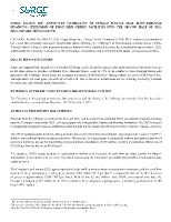 Surge Energy Inc. Announces Completion of Upsized Bought Deal Flow-Through Financing; Extension of First Lien Credit Facilities Into the Second Half of 2022; Preliminary 2022 Guidance (CNW Group/Surge Energy Inc.)