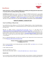 Vermilion Energy Inc. Confirms First Quarter 2025 Release Date and Filing of the Management Information Circular in Connection with the Annual General Meeting of Shareholders (CNW Group/Vermilion Energy Inc.)