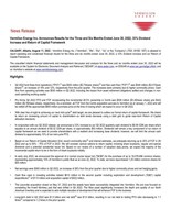 Vermilion Energy Inc. Announces Results for the Three and Six Months Ended June 30, 2022, 33% Dividend Increase and Return of Capital Framework (CNW Group/Vermilion Energy Inc.)