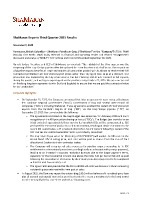 ShaMaran Reports Third Quarter 2025 Results (CNW Group/ShaMaran Petroleum Corp.)