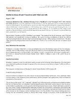 ShaMaran Closes Atrush Transaction with TAQA and HKN (CNW Group/ShaMaran Petroleum Corp.)