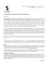 SHAMARAN ANNOUNCES EXPIRY OF RIGHTS OFFERING (CNW Group/ShaMaran Petroleum Corp.)