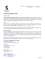 SHAMARAN CORPORATE UPDATE (CNW Group/ShaMaran Petroleum Corp.)