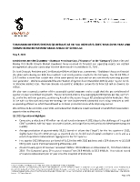 ShaMaran Reports Strong Q1 Results as EBITDA Increases 104% Year-Over-Year and $10MM Bond Repayment Made Ahead of Schedule (CNW Group/ShaMaran Petroleum Corp.)