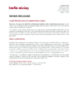 Lundin Mining Announces Updated Share Capital (CNW Group/Lundin Mining Corporation)