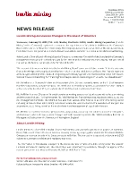 Lundin Mining Announces Changes to the Board of Directors (CNW Group/Lundin Mining Corporation)