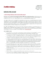 Lundin Mining Publishes 2023 Sustainability Report (CNW Group/Lundin Mining Corporation)