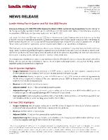 Lundin Mining Fourth Quarter and Full Year 2023 Results (CNW Group/Lundin Mining Corporation)