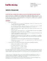 Lundin Mining Provides 2024 Guidance & Announces 2023 Production Results (CNW Group/Lundin Mining Corporation)