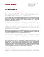 Lundin Mining Announces CEO Succession (CNW Group/Lundin Mining Corporation)