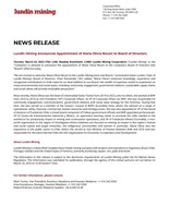 Lundin Mining Announces Appointment of Maria Olivia Recart to Board of Directors (CNW Group/Lundin Mining Corporation)