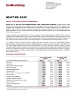 Lundin Mining Second Quarter 2022 Results (CNW Group/Lundin Mining Corporation)