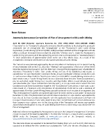 Josemaria Announces Completion of Plan of Arrangement with Lundin Mining (CNW Group/Josemaria Resources Inc.)