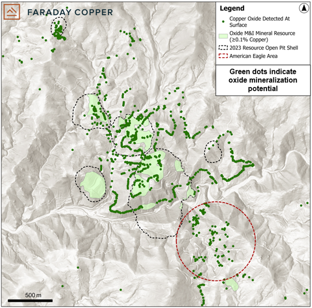 Figure 2: Plan View Showing Oxide Resource 1 Expansion Potential