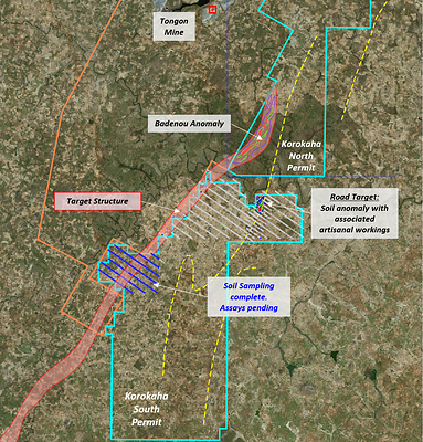 Figure 6: Korokaha Gold Project Exploration Plans (CNW Group/Montage Gold Corp)