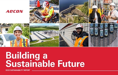 Aecon 2022 Sustainability Report (CNW Group/Aecon Group Inc.)