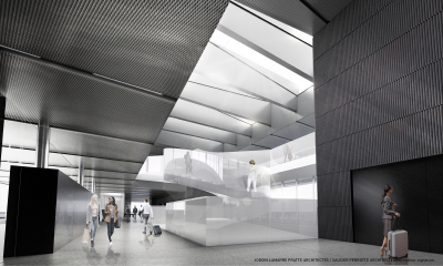 Aecon partnership finalizes contract for the Montréal-Trudeau International Airport REM Station project in Québec (CNW Group/Aecon Group Inc.)