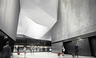 Aecon general partnership selected as preferred proponent for the Montreal-Trudeau Airport REM Station project in Québec (CNW Group/Aecon Group Inc.)